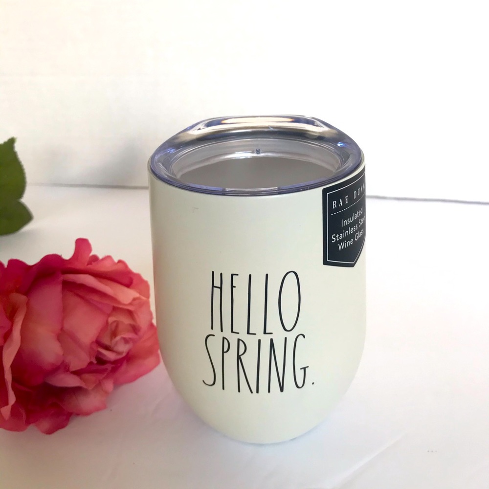 RAE DUNN insulated Hello Spring